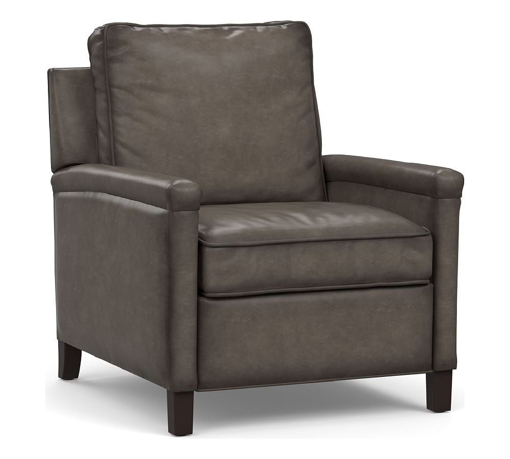 Tyler square deals arm leather recliner