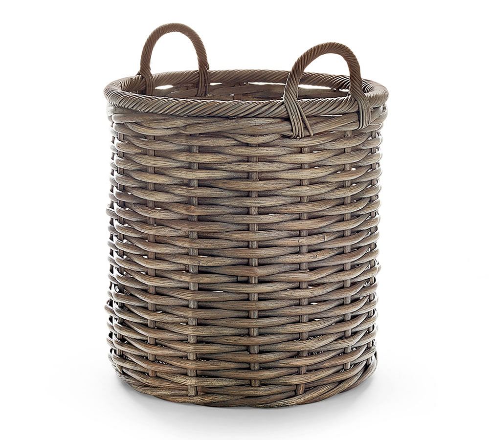 Aubrey Handwoven Tote Basket