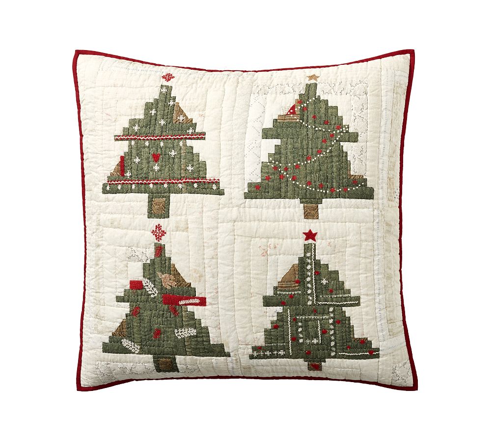 Arden Tree Handcrafted Applique Quilted Sham
