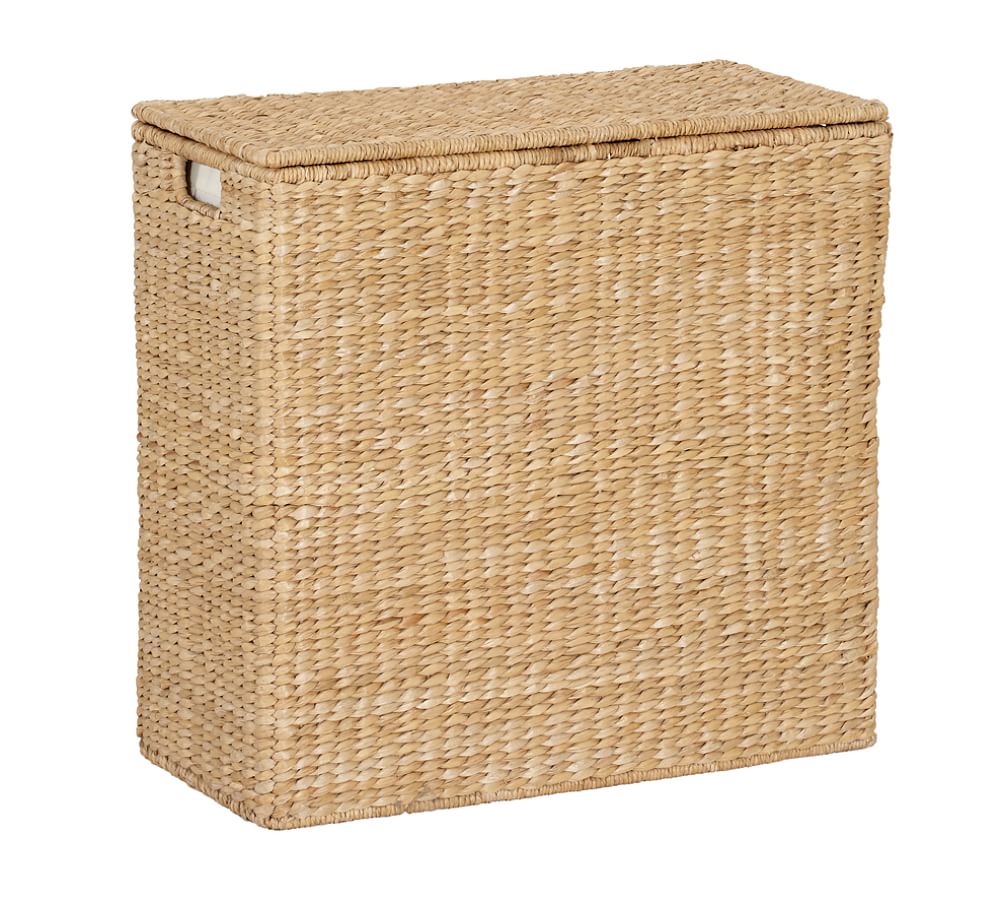 Seagrass Handcrafted Divided Hamper - SAVANNAH WEAVE