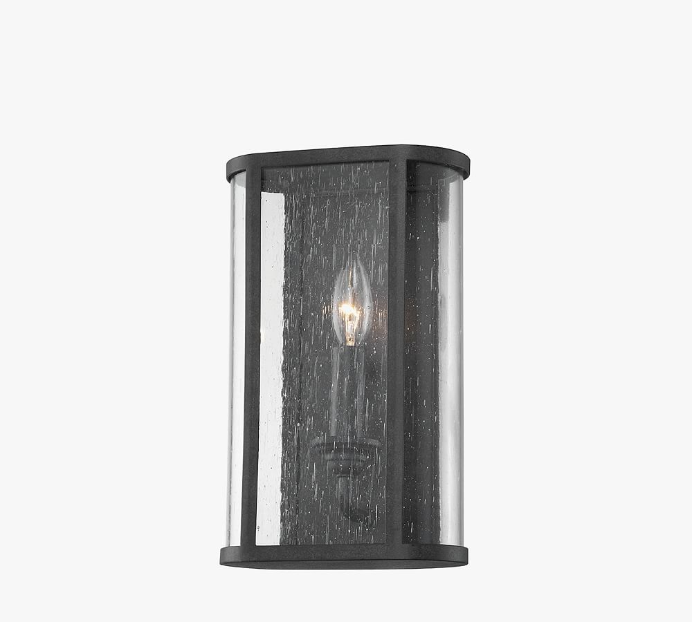 Stan Outdoor Forged-Iron Sconce