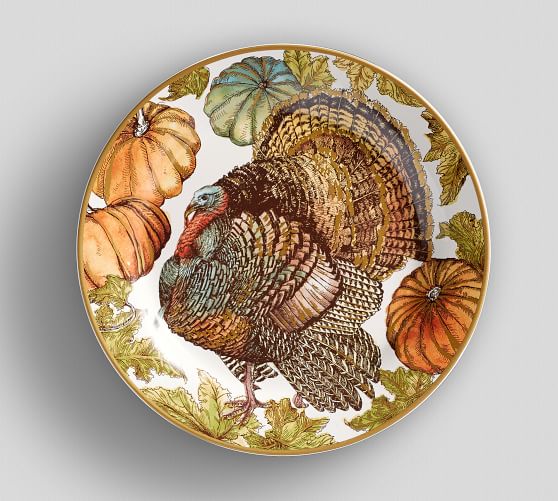 Turkey shop salad plates