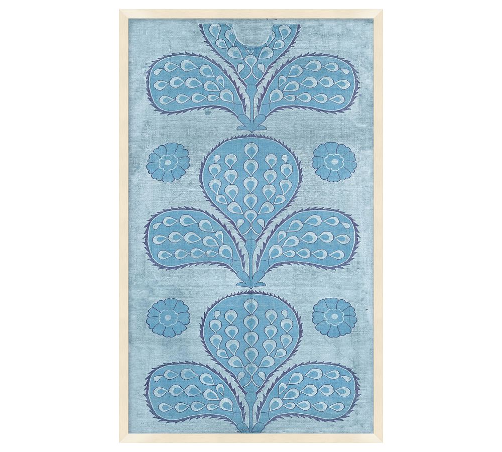 Blue Tapestry Paper Print