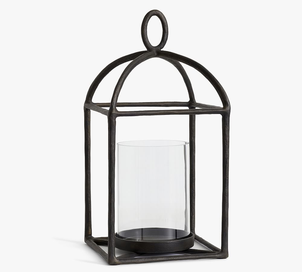 Fallon Forged-Iron Outdoor Lantern