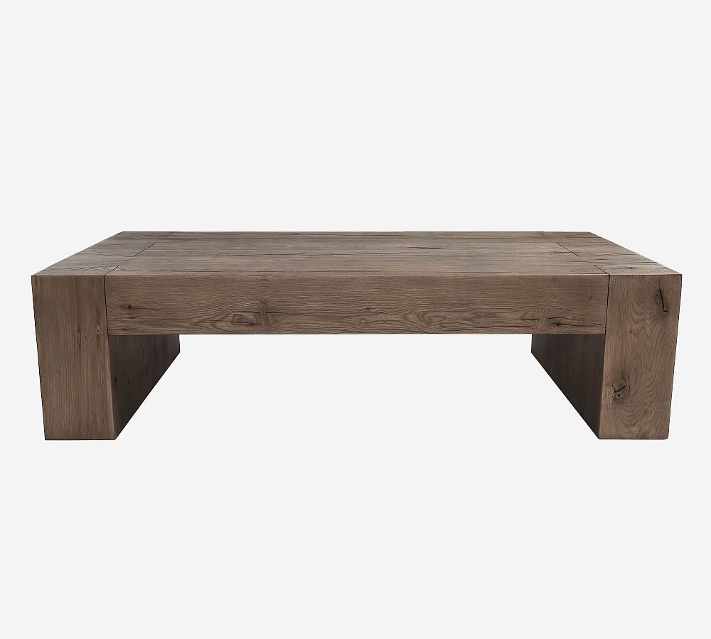 Pottery barn online brockton coffee table