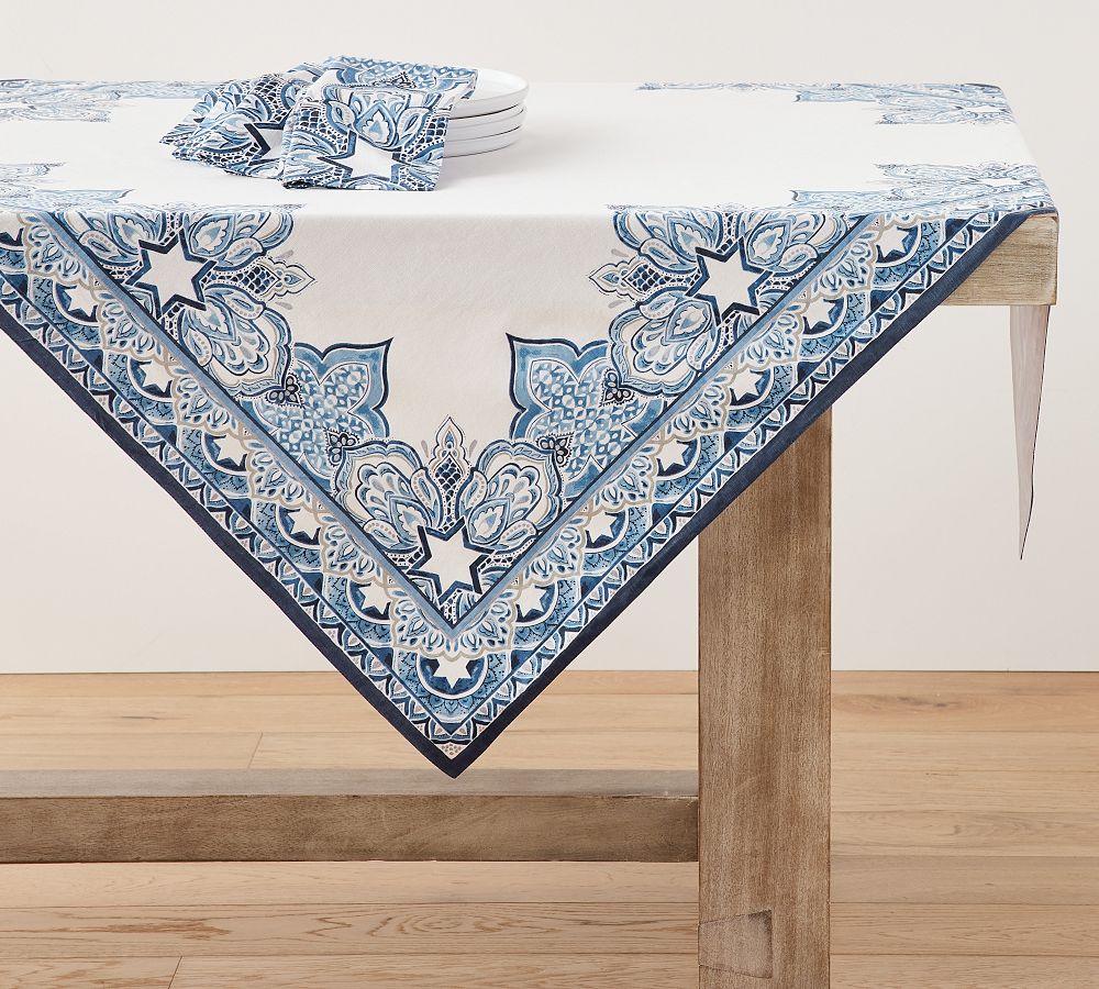 Pottery barn best sale table throw