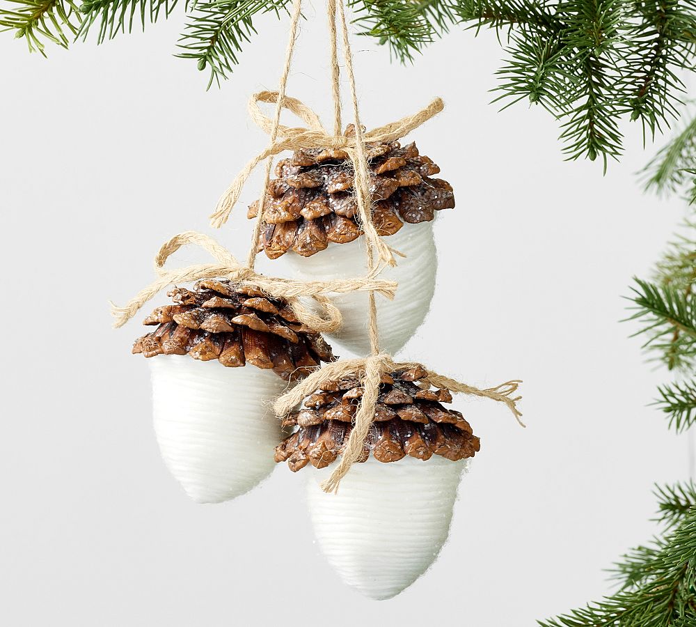 Pottery Barn Christmas - Pinecones and Acorns
