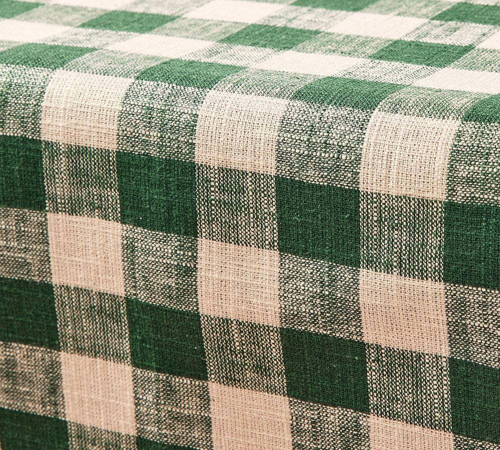 Dalton Check Yarn Dyed Cotton/Linen Table Runner Pottery Barn