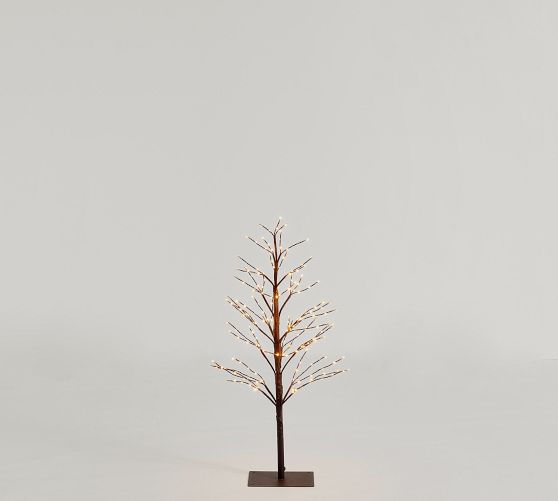 Lit Twinkling Twig Tree Pottery Barn