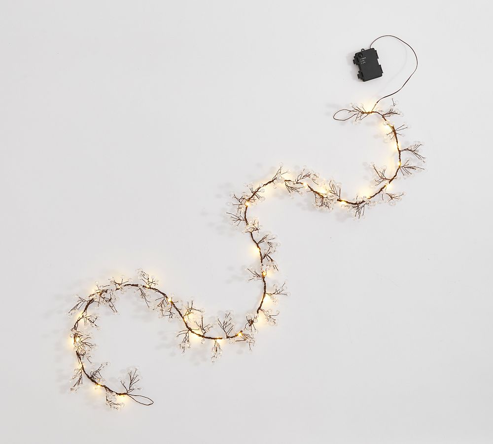Beaded Garland String Lights Pottery Barn