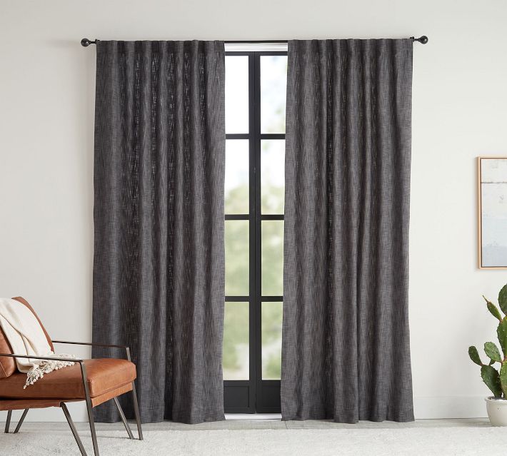 Seaton Textured Cotton Curtain