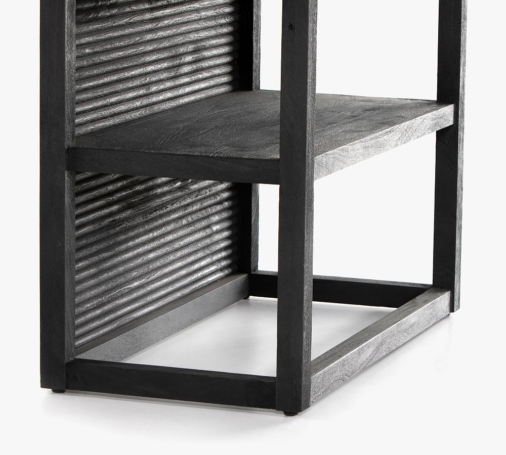 Linden Handcrafted Double Tier Shelf