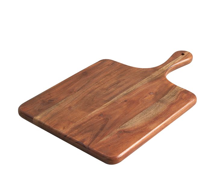 Wood Charcuterie Board with Handle (CHAR-8) - Crafted At Home