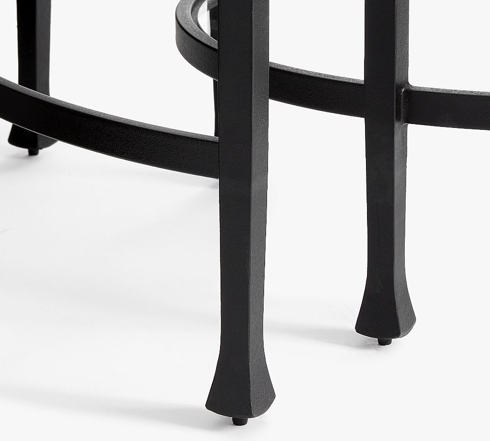 Tanner Round Nesting Coffee Table | Pottery Barn