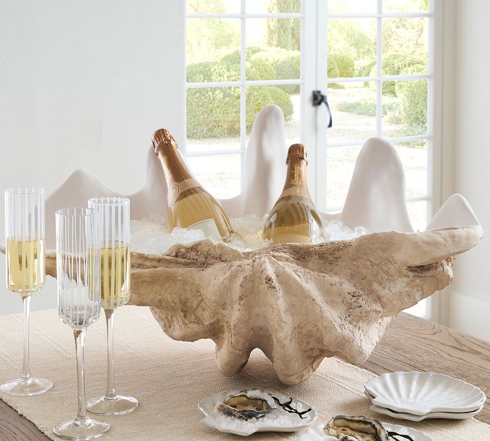 Seashell Stoneware Plates Pottery Barn