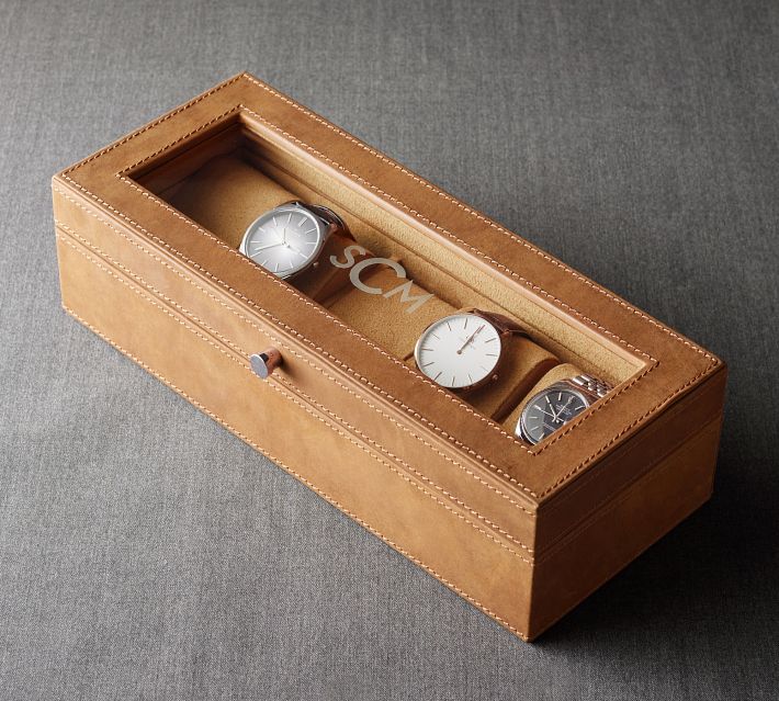 Leather Watch Cases & Watch Boxes