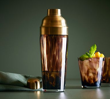 Tortoise Glass Cocktail Shaker