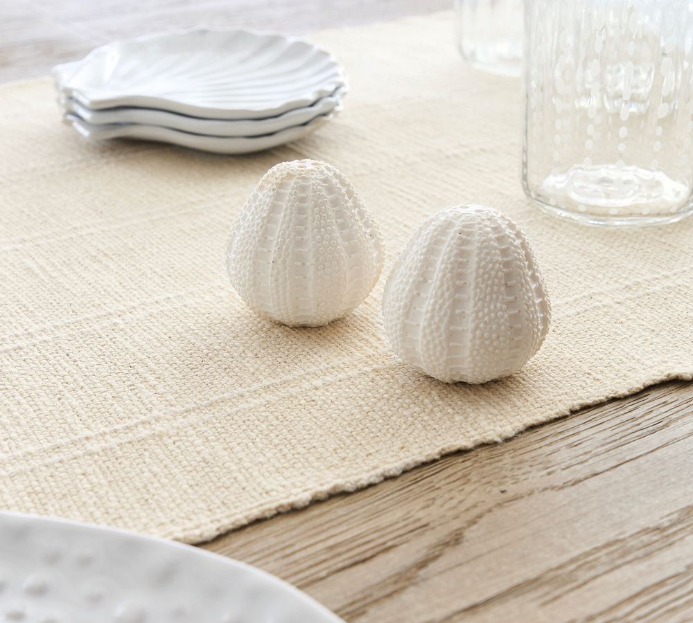 Urchin Salt and Pepper Shakers