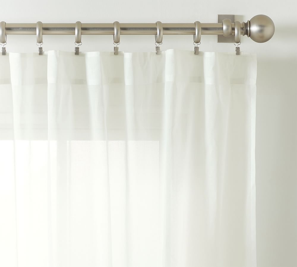 Classic Voile Sheer Curtain - Set of 2