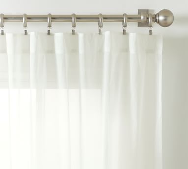 Classic Voile Sheer Curtain - Set Of 2 