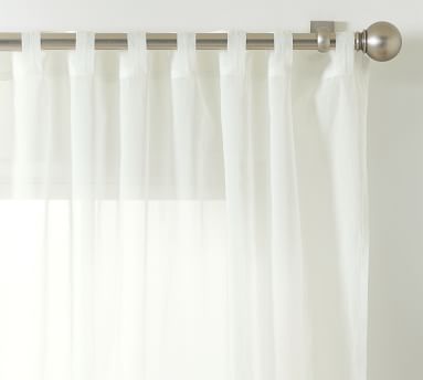 Classic Voile Sheer Curtain - Set of 2 | Pottery Barn