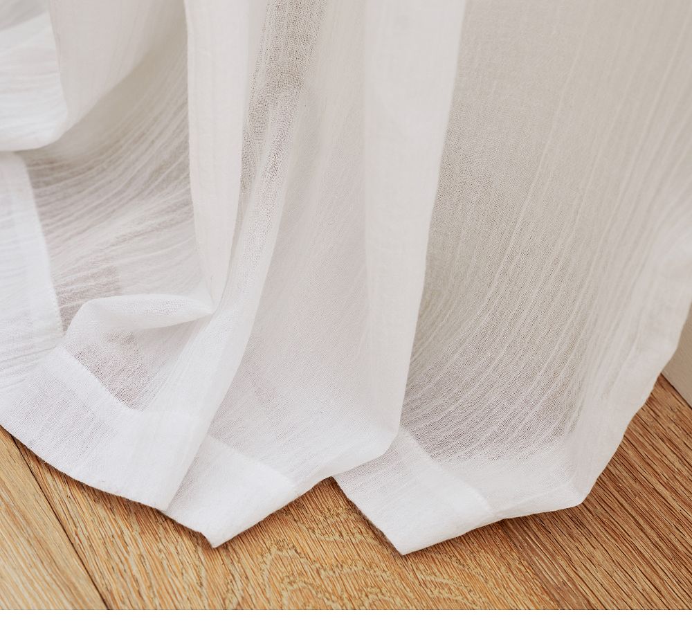 Whisper Sheer Curtain Pottery Barn