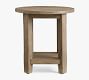 Benchwright Round End Table | Pottery Barn