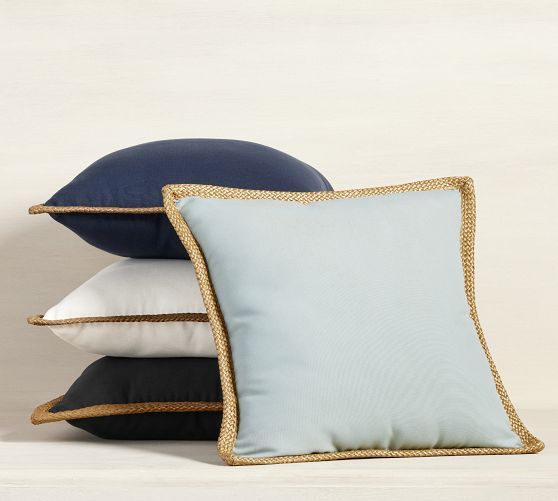 Pottery barn shop navy pillows