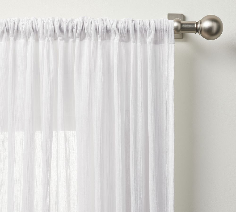 Whisper Sheer Curtain Pottery Barn