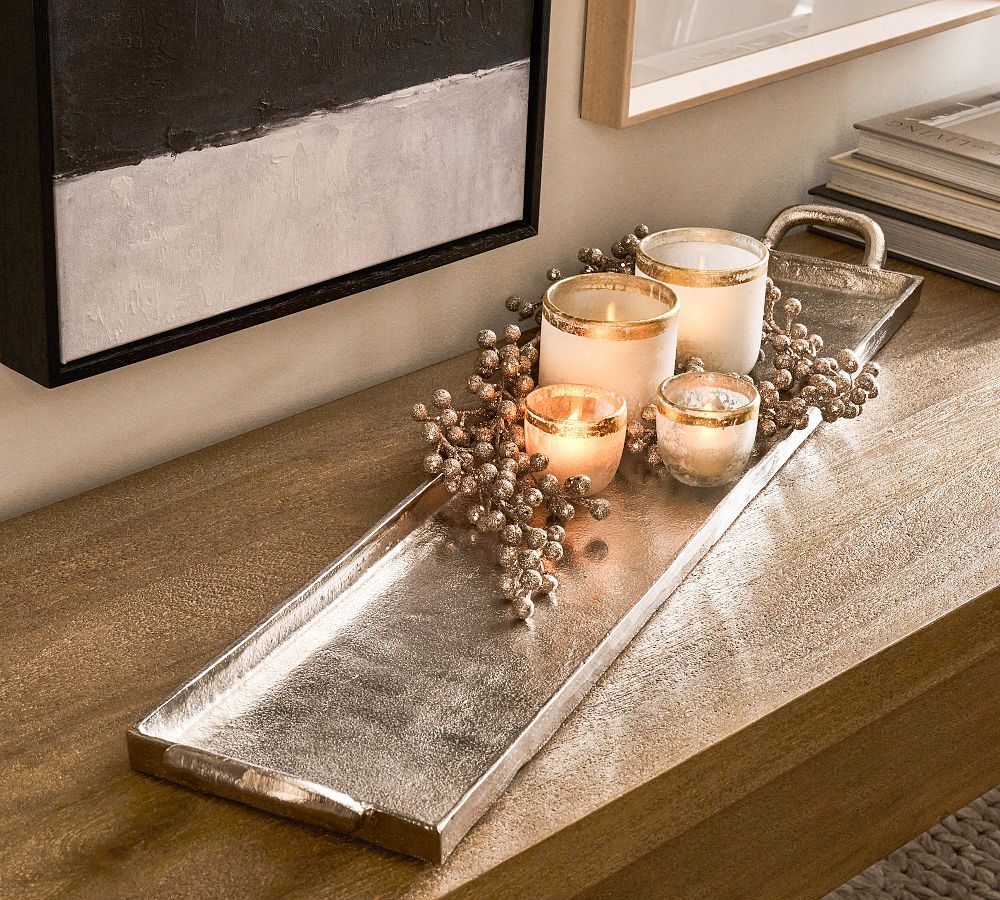 Lavell Silver Cast Tray