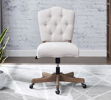 Reeves upholstered best sale swivel desk chair