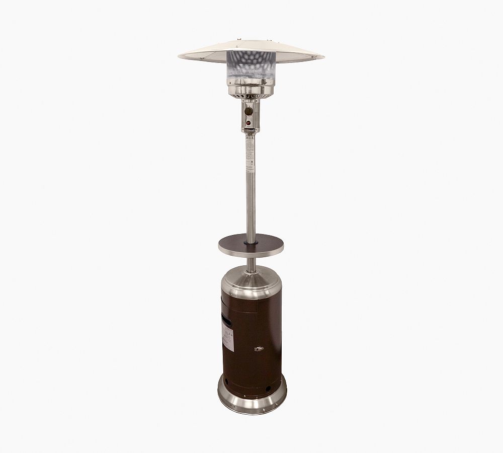 Standing Outdoor Patio Heater With Table