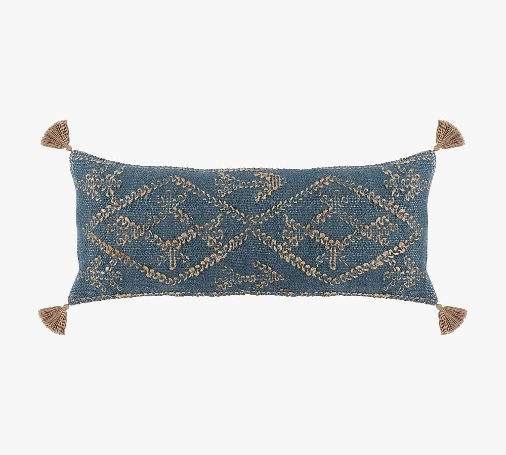 Caterine Handwoven Lumbar Pillow