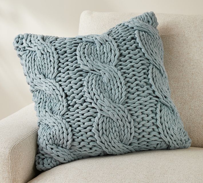 Colossal Handknit Pillow