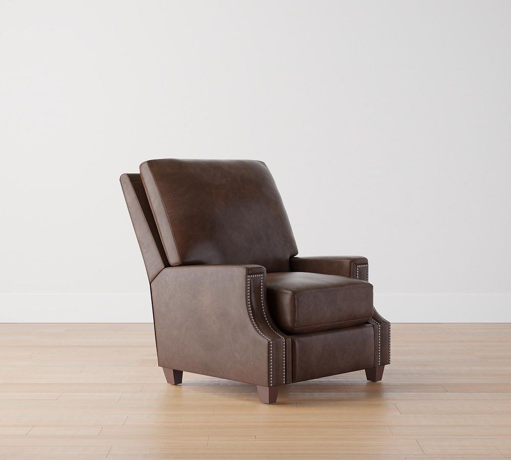 Pottery barn best sale james recliner reviews