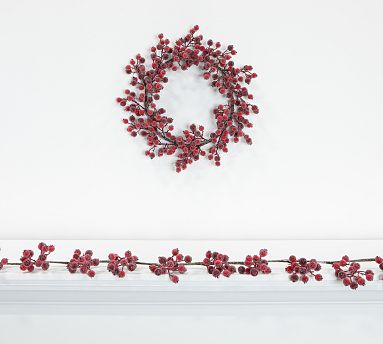 White Berry Wreath