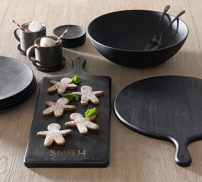 Thyme & Table Acacia Wood Coasters, 4-Piece Set, Brown 