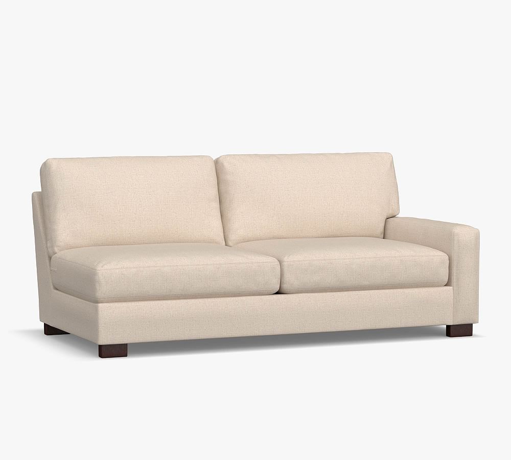 Build Your Own Turner Square Arm Upholstered Sectional Pottery Barn