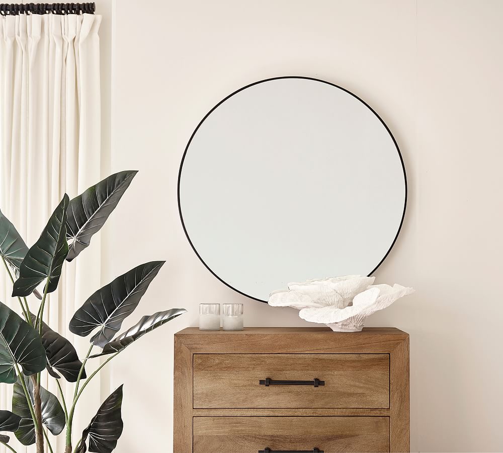 Linden Round Mirror