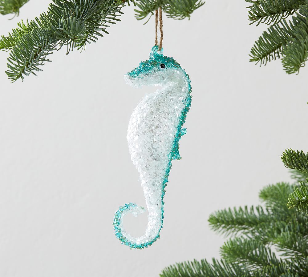 Whimsy Seahorse Ornament