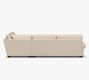 Turner Roll Arm Upholstered Sofa Return Bumper Sectional | Pottery Barn