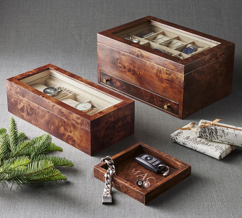 Pottery barn watch box hot sale