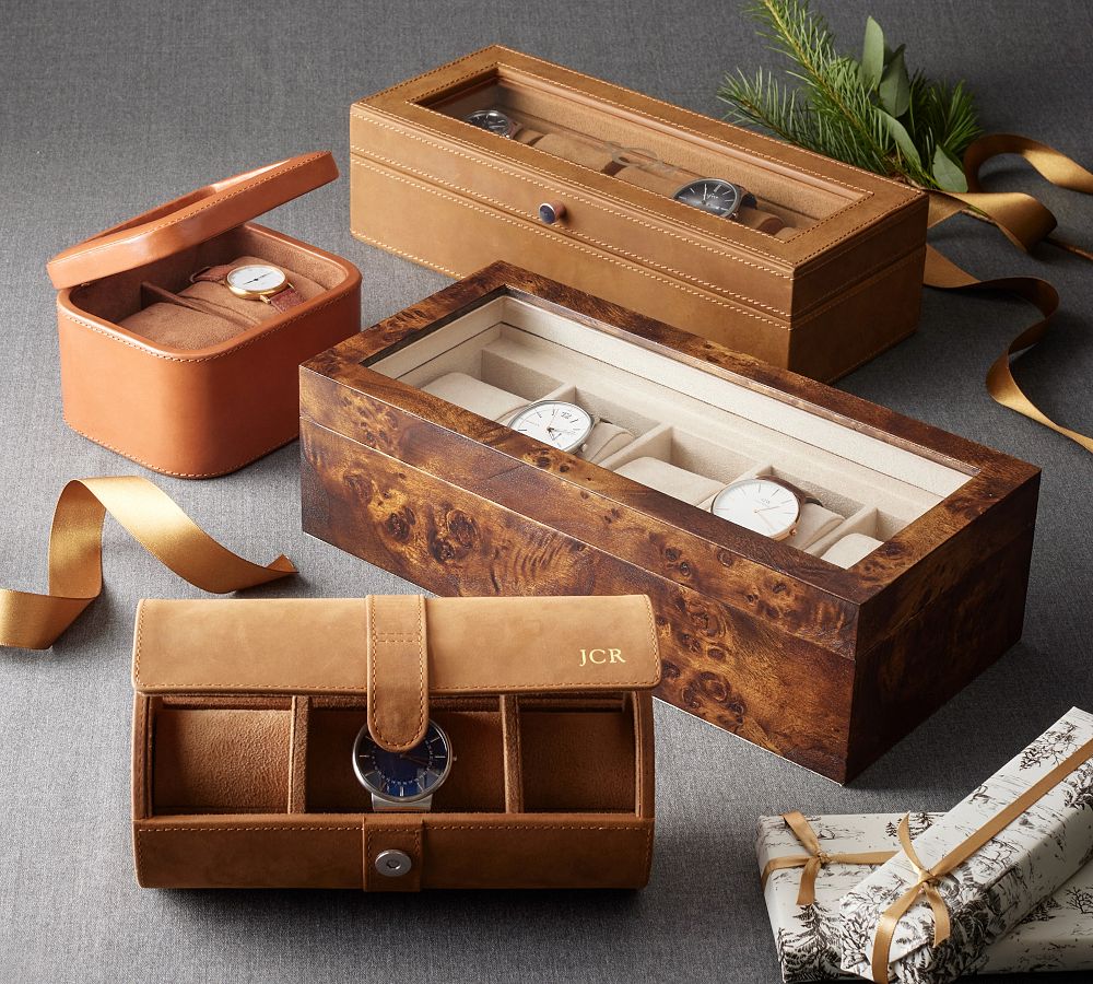 Grant leather watch box new arrivals