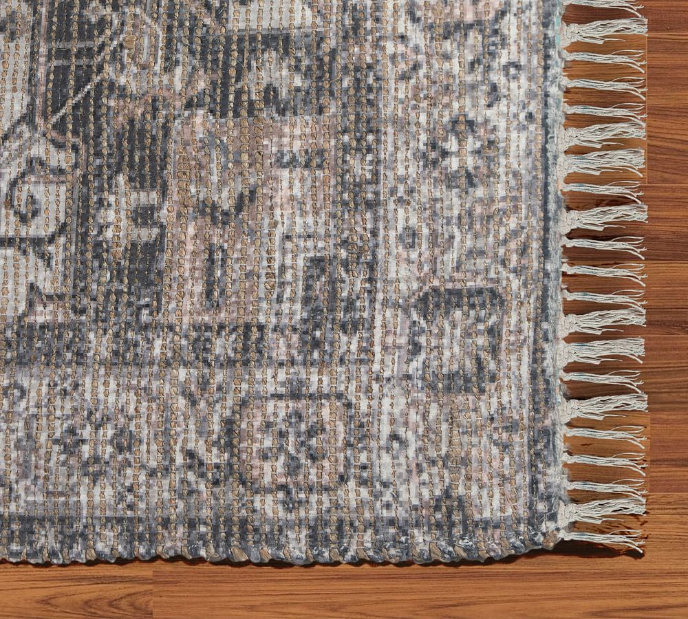 Alphonse Flatweave Fringe Rug Pottery Barn
