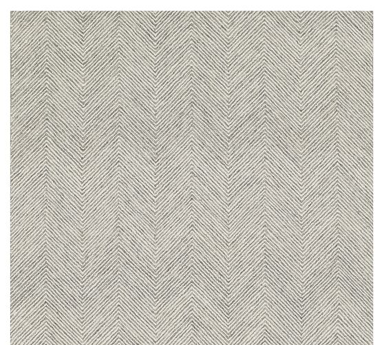 Iweala Handcrafted Chevron Rug | Pottery Barn