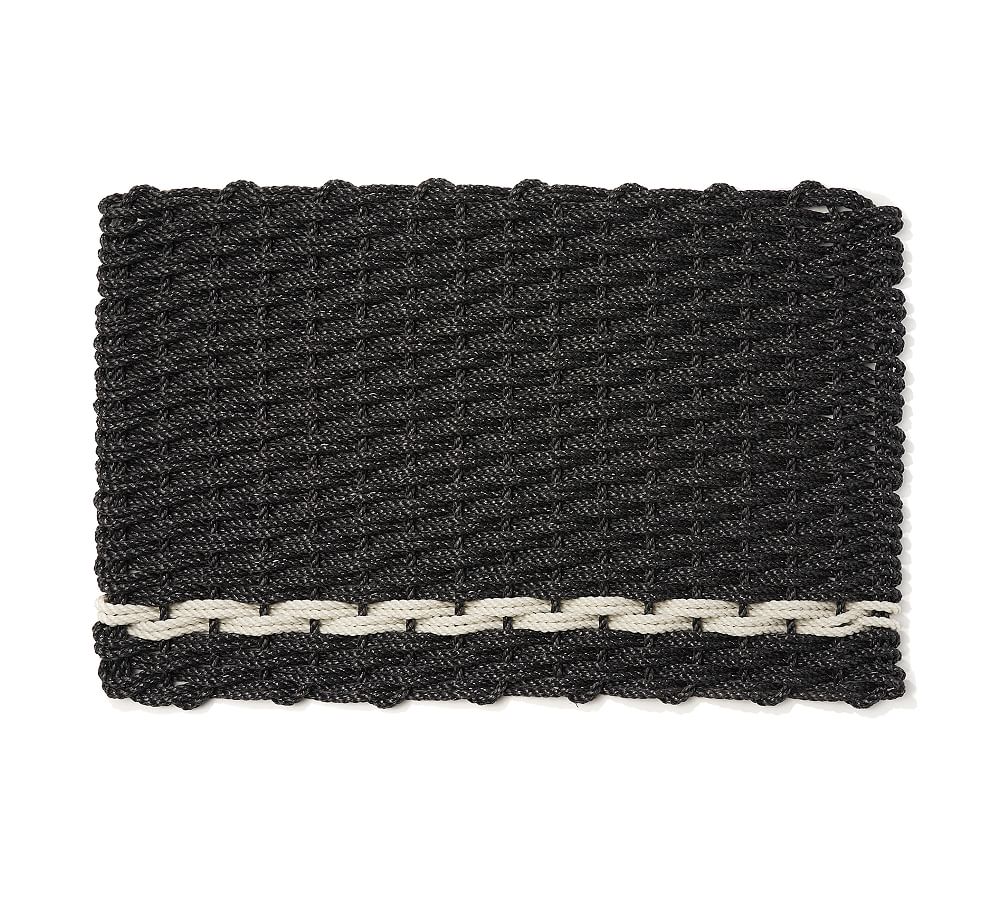 The Rope Co. Elemental Striped Handwoven Doormat