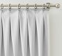 Emery Linen Pinch Pleat Blackout Curtain Pottery Barn