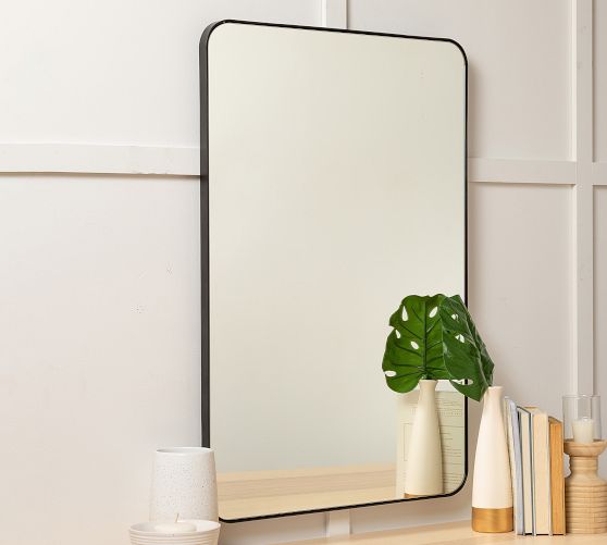 Slim Profile Rounded Edge Mirror | Pottery Barn