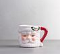 Santa Claus Espresso Shot Glasses - Set of 4 | Pottery Barn