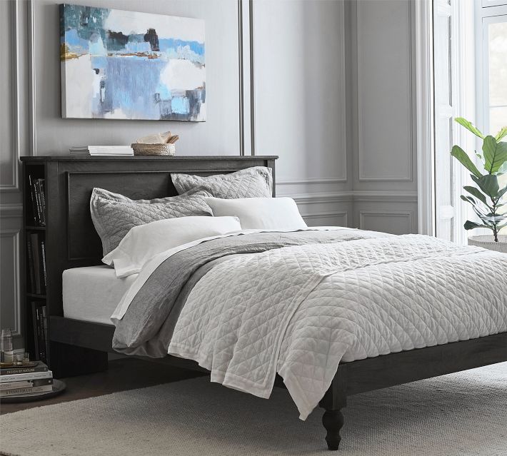 Pottery barn shop black bed